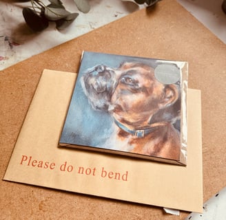 The envelopes I use for shipping my greeting cards