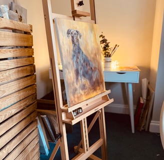 My H Frame Easel