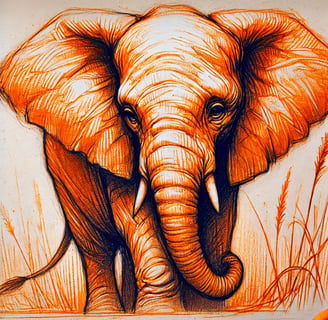 Elephant sketch