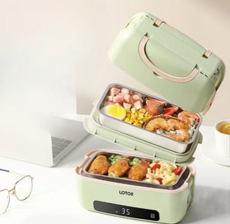 Portable lunch box cooker