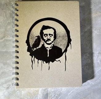 Edgar Allen Poe Journal selling on Kat's Closet on Poshmark.