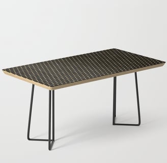 Black & Gold Honeycomb Elegant Design Coffee Table BY Mash Mash