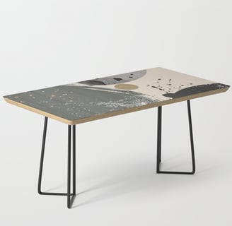 Bohemian Terrazzo Abstraction Coffee Table BY Mash Mash