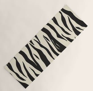 Wild Stripes Yoga Mat BY Fresh Wave Lab