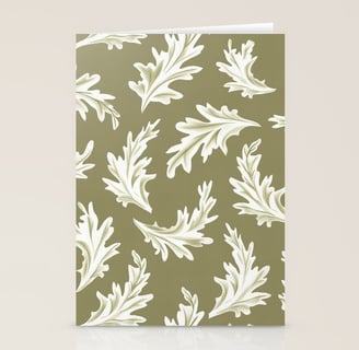 Verdant Vines Stationery Cards BY Fresh Wave Lab