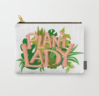 Plant Lady Carry-All Pouch BY Katie Koop