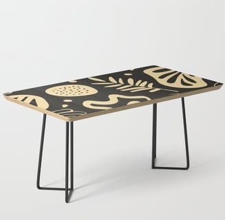 Abstract Organic Pattern Coffee Table BY Fresh Wave Lab