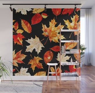 Autumnal Bliss Wall Mural BY Fresh Wave Lab