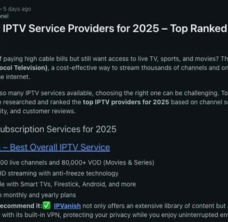 best iptv tugatvpc