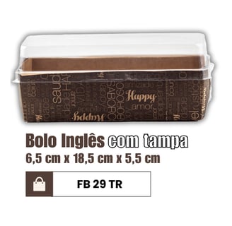 Embalagem forneável com tampa