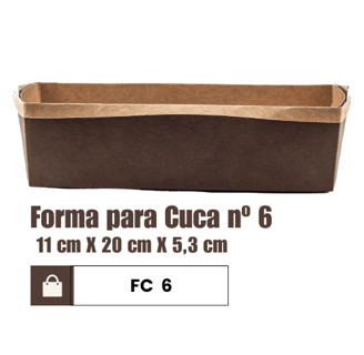 Forma de papel para Cuca