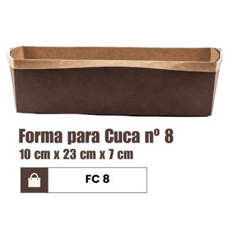 forma para cuca descartável