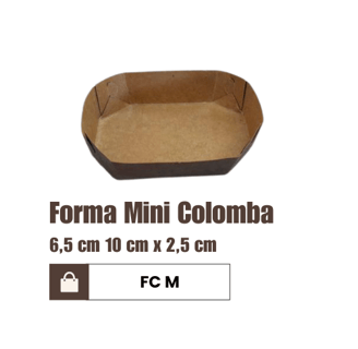 Forma mini colomba Pascal