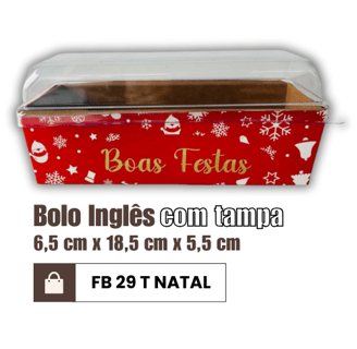 Forma para bolo Inglês com tampa
