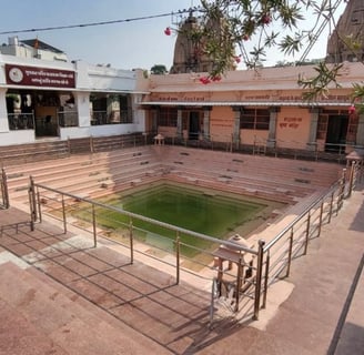 Sacred Bindu Sarovar in Siddhpur where Pind Daan rituals are performed for Pitru Shanti