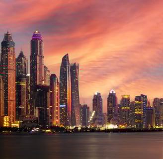 skyline von dubai