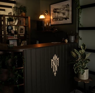 Noctum tatuointistudio sisältä sisutus ja respa