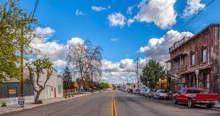Stagecoach-era buildings in Los Alamos, CA – historic real estate and small-town charm.
