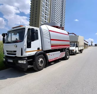 kanalizasyon vidanjör aracı