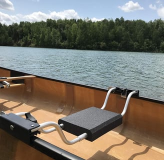 Drop in canoe seat by Spring Creek Manufacturing is the perfect extra seat or replacement seat