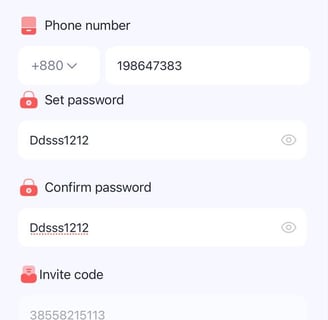 how to register hg nice game account