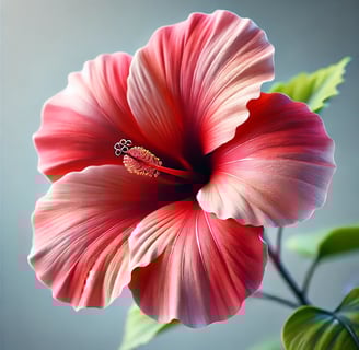 Fleur d’Hibiscus utilisée dans des soins anti-âge hydratants pour une peau éclatante et revitalisée