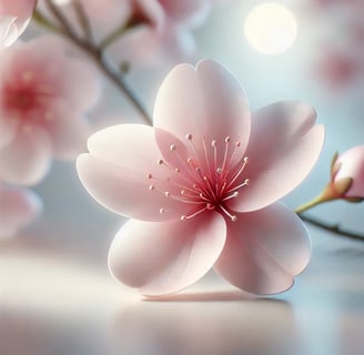 Fleurs de cerisier japonais en cosmétique, sérum anti-âge et hydratant