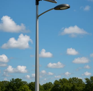 solar pole wind engineering