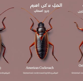 شركة رش الصراصير بالرياض