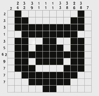 Nanogram Puzzle Happy Devil 