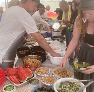 Anonymous VIllage Potluckl