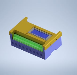 carcasa impresa en 3D