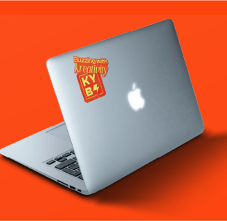 Laptop Stickers design