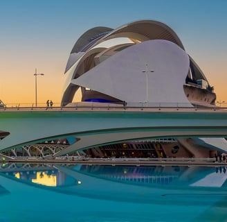 Ägora, palacio de las Artes Reina Sofía, un ejemplo de diseño arquitectónico. en VAlencia