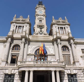 Fachada del Ayuntamiento de Valencia