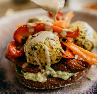 Vegan food, restaurant of Valencia