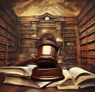 a judge's gavel with a gavel and a gavel