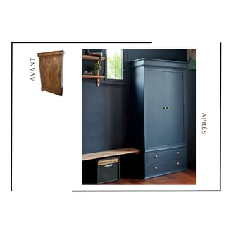 Armoire upcyclée par Atelier2main