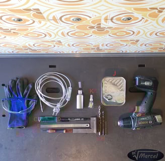 DIY lampe matériel nécessaire