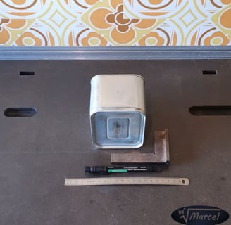 Etape du traçage DIY luminaire