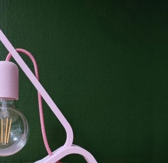 Lampe éco-onçue modèle Chamallow Atelier2main
