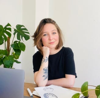 Portrait de la designer Lucie Allard