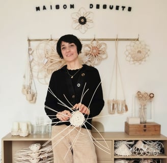 Maison Désuète vannerie poétique