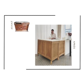 Meuble upcyclé par Atelier2main