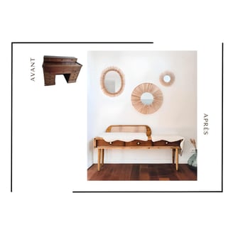 Mobilier upcyclé par Atelier2main