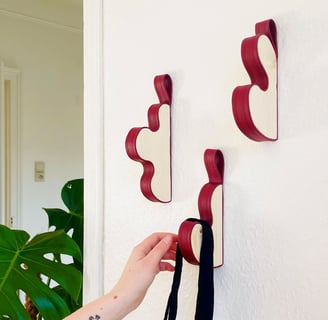 Patère conçue par Lucie Allard Design