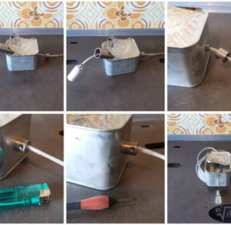 Test DIY luminaire