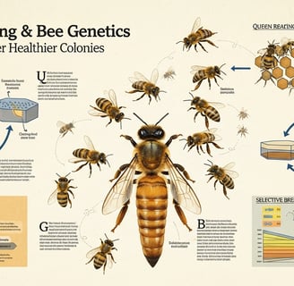 Queen Rearing & Bee Genetics: Breeding Stronger, Healthier Colonies