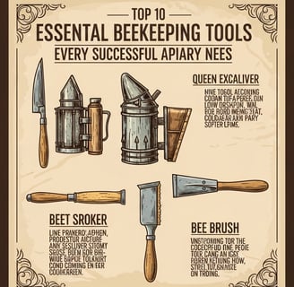 Top 10 Essential Beekeeping Tools Every Successful Apiary Needs