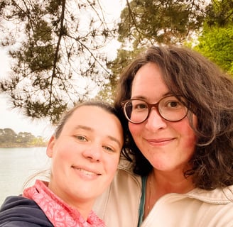 Image de Céline et Florine  Magie de la Vie